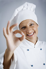 Image showing chefs approval