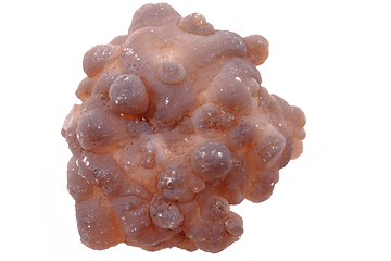 Image showing chalcedony mineral isolated