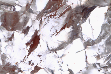 Image showing white crystal mineral texture