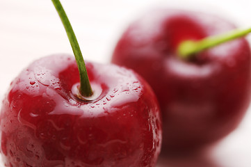 Image showing cherry closeup