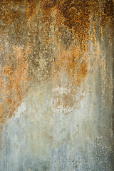 Image showing Rusty metal texture background