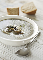 Image showing mushroom soup