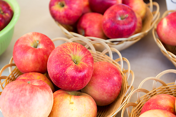 Image showing Apple in basket