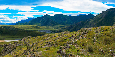 Image showing Beauty day in the mountains