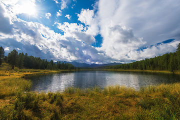 Image showing Lake in the Altai Mountains