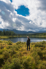 Image showing Woamn Lake in the Altai Mountains