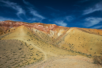 Image showing Valley of Mars landscapes