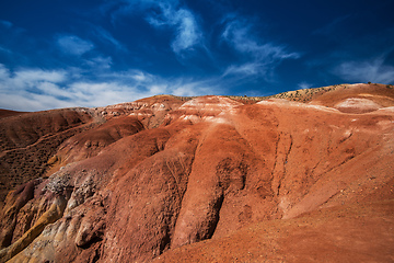 Image showing Valley of Mars landscapes