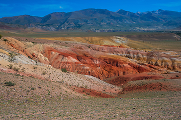 Image showing Valley of Mars landscapes