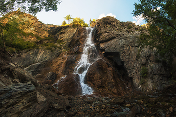 Image showing Waterfall in Altai Mountains