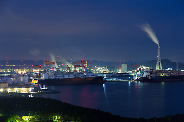 Image showing Industrial factory in Kurashiki