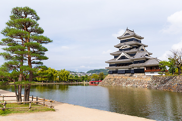 Image showing Traditional Japanese Matsumoto Castle