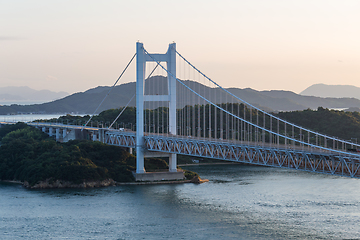 Image showing Japanese Great Seto Bridge