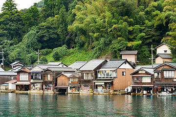 Image showing Ine-cho in Kyoto