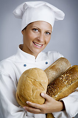 Image showing happy baker