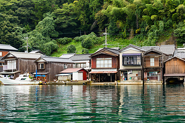 Image showing Ine cho in Kyoto of Japan 