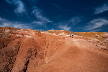 Image showing Valley of Mars landscapes