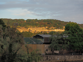 Image showing View of the city of Bristol hills