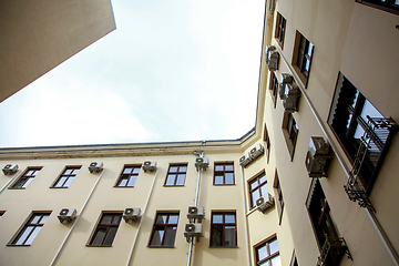 Image showing House from bottom in Riga town.