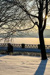 Image showing View of Riga in winter season.