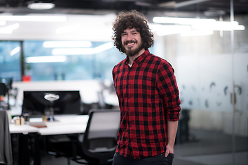 Image showing Portrait of smiling male software developer