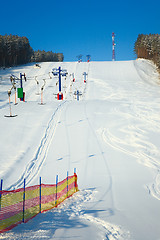 Image showing Alpine ski resort