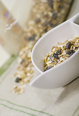 Image showing bowl full of muesli