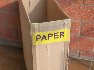 Image showing Waste container for paper