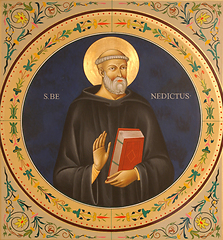 Image showing Saint Benedict of Nursia