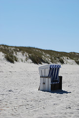 Image showing beach chair