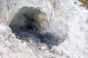 Image showing geothermal activity at Rotorua in New Zealand