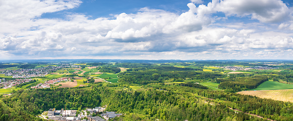 Image showing panoramic view at Rottweil Germany