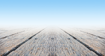 Image showing Wooden boards background