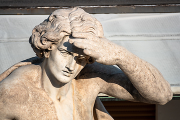 Image showing statue at Cathedral Milan Italy