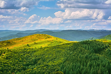 Image showing Carpathian Mountains in Romania
