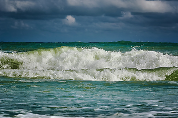 Image showing Waves on the Sea