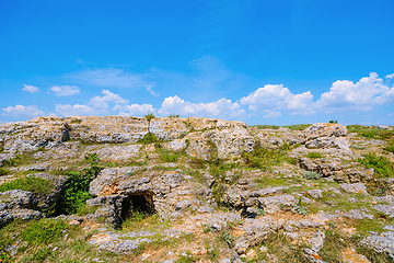 Image showing Nekropolis in Rock