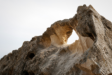 Image showing Cliffs by the sea.