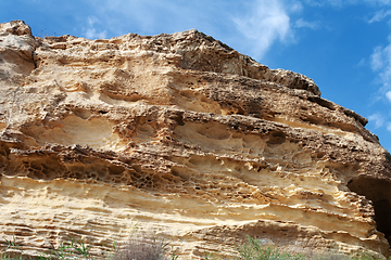 Image showing Cliffs by the sea.