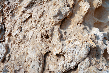 Image showing Sandstone stone surface.