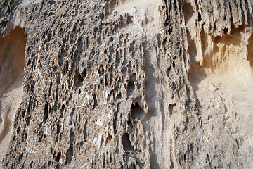 Image showing Sandstone stone surface.