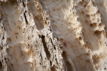 Image showing Sandstone stone surface.