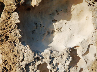 Image showing Sandstone stone surface.