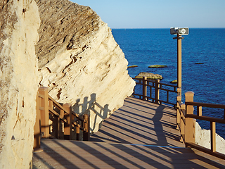 Image showing Rock trail in Aktau.