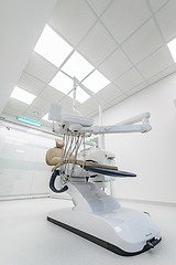 Image showing Interior of dentistry medical office, special equipment