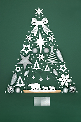 Image showing Abstract Christmas Tree for the Holiday Season