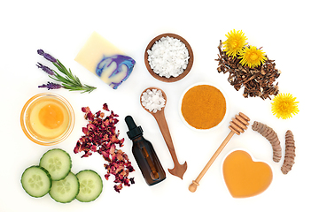 Image showing Natural Beauty Treatment Products