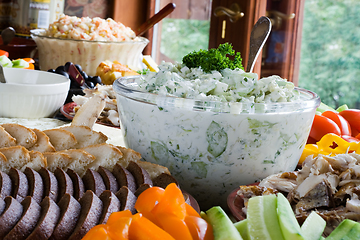 Image showing Food on table