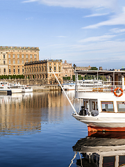 Image showing Stockholm daylight skyline panorama