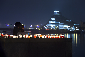 Image showing Soldier’s Memorial Day in Riga